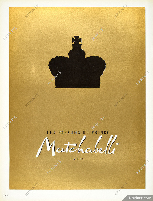 Prince Matchabelli (Perfumes) 1946 Crown