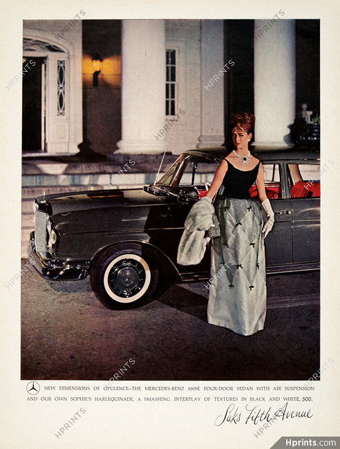 Mercedes-Benz 1962 300SE, Saks Fifth Avenue