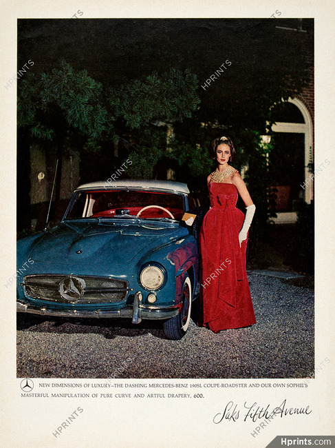 Mercedes-Benz 1962 190SL, Saks Fifth Avenue
