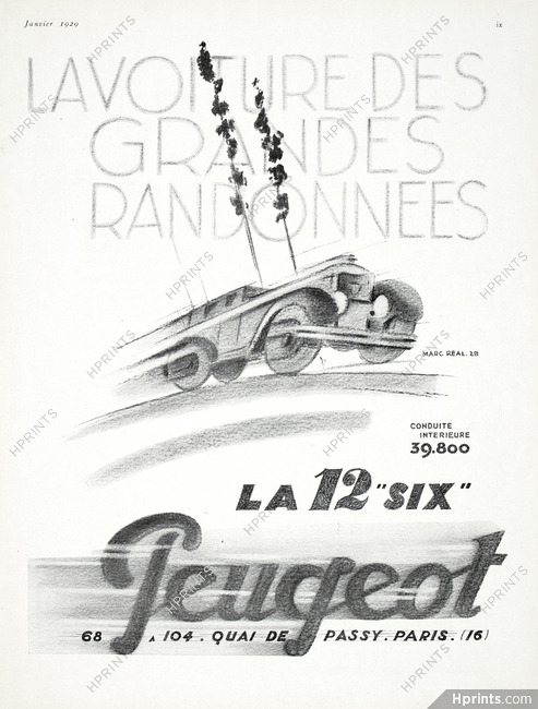 Peugeot 1929 Marc Real