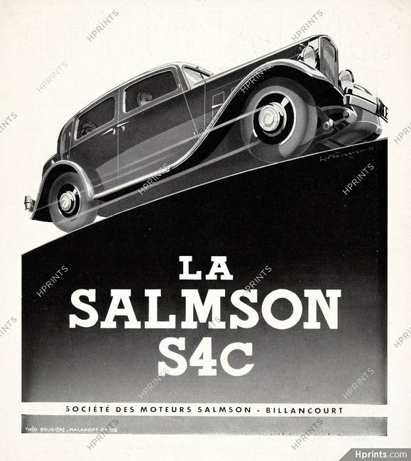 Salmson (Cars) 1934 Henri Neuzeret