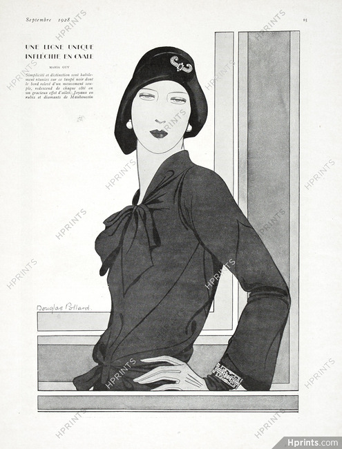 Maria Guy 1928 Douglas Pollard, Bracelet & Clip Mauboussin