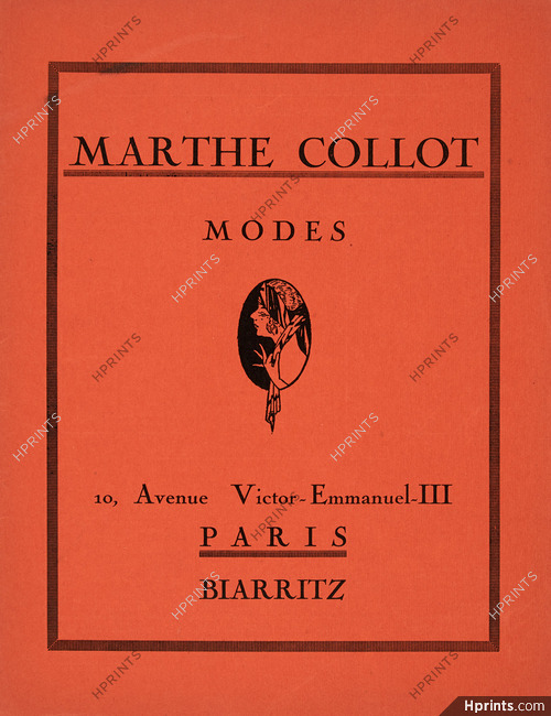 Marthe Collot, Modes 1925