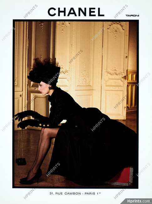 Chanel 1986 Taroni, Inès de la Fressange