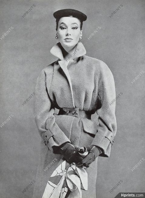 Hermès (Couture) 1954 Manteau, Photo Guy Arsac