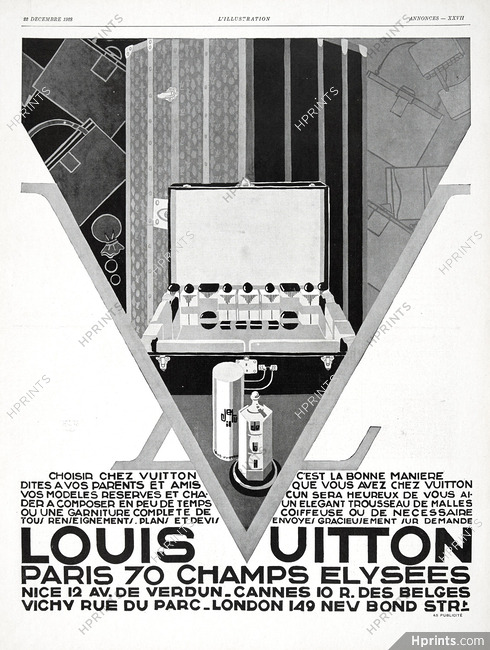 Louis Vuitton 1928 Toiletry Bag, Suitcase, Trunk, Je Tu Il Perfume