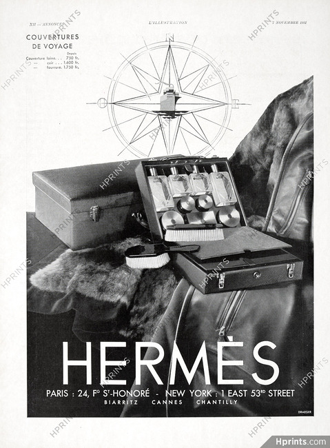 Hermès 1931 Couvertures de Voyage (L)