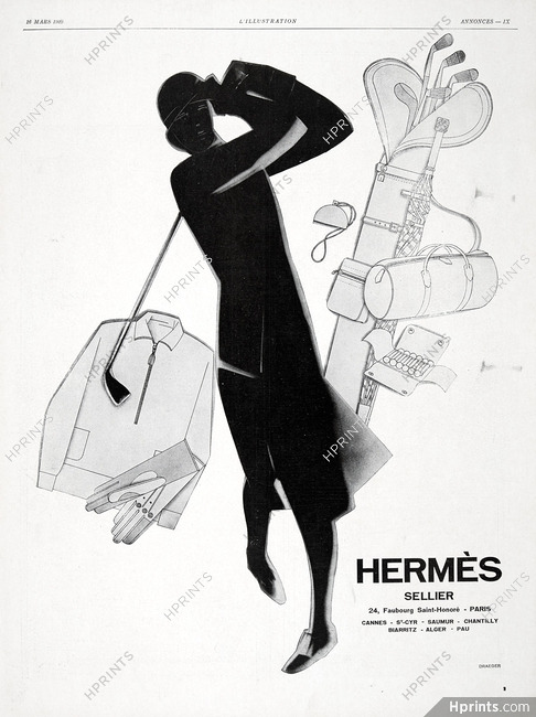 Hermès (Sports Equipment) 1929 Golf (L)