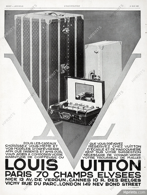 Louis Vuitton (Luggage) 1929 Malles, Nécessaire de Voyage