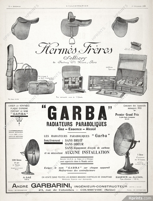 Hermès Frères 1923 Handbag, Luggage, Toiletries bag, Saddles, Golf