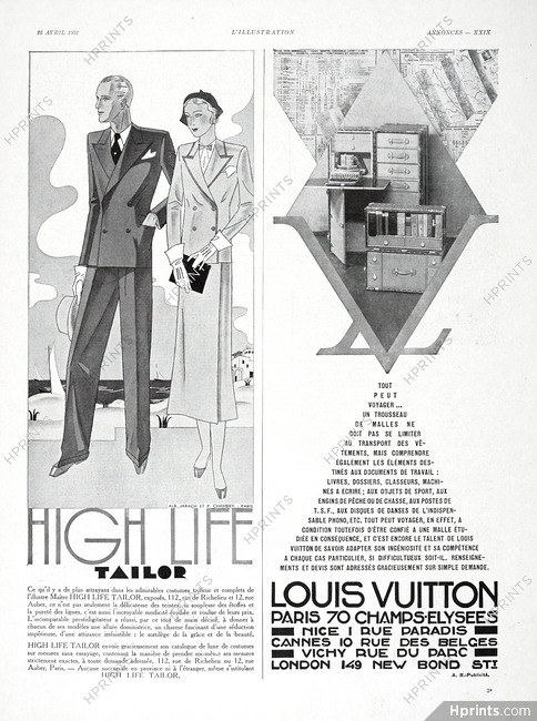 Louis Vuitton (Luggage) 1931 Malles