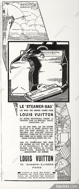 Louis Vuitton 1927 Steamer-bag