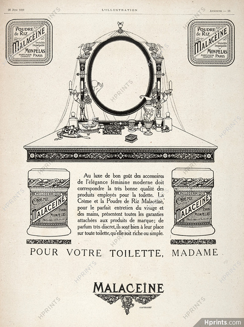 Malaceïne 1920 Mirror