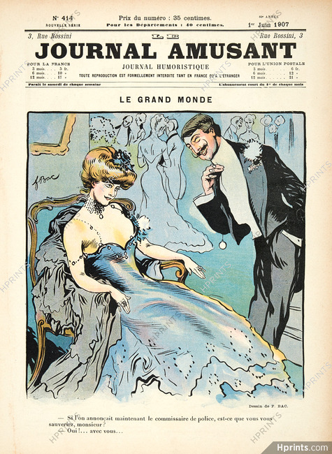 Ferdinand Bac 1907 Le Grand Monde