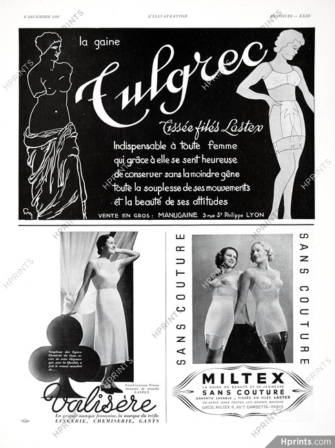 Tulgrec (Girdles) 1936 Venus De Milo