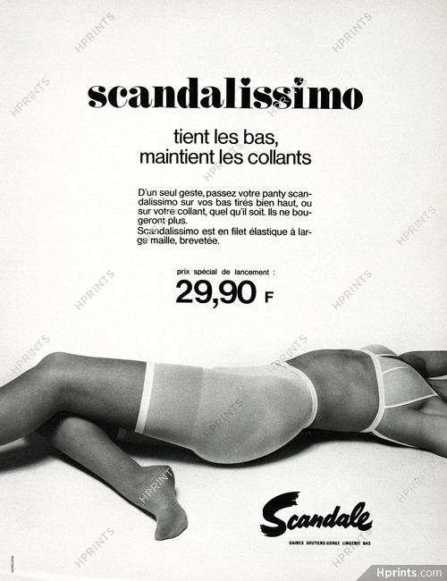 Scandale 1970 Scandalissimo Panty