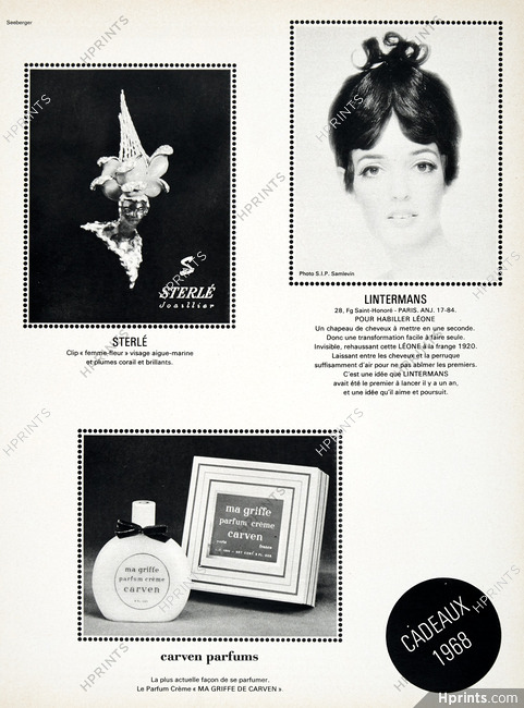 Sterlé (High Jewelry) 1967 Clip femme-fleur