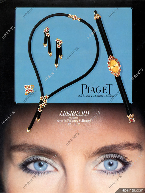 Piaget (Watches) 1980 J. Bernard