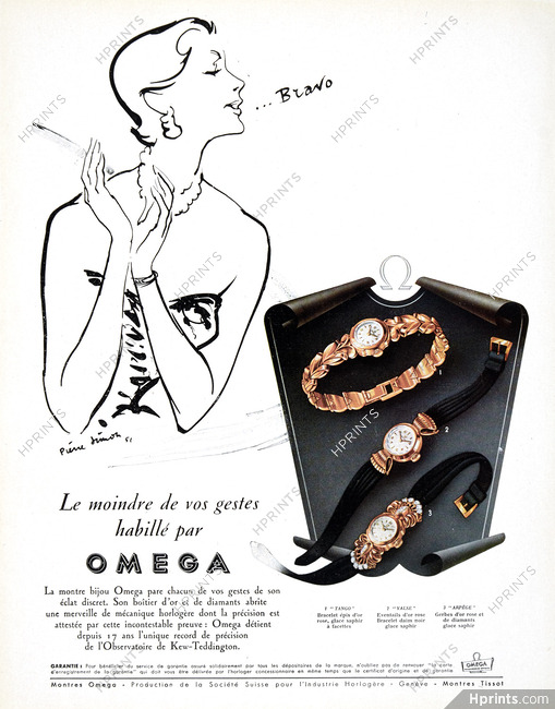 Omega (Watches) 1951 Bravo, Pierre Simon