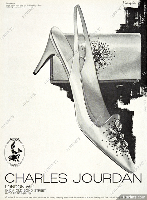 Charles Jourdan (Shoes) 1965 J. Langlais