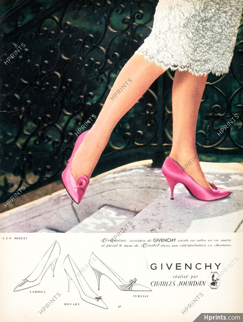 Charles Jourdan (Shoes) 1958 Givenchy