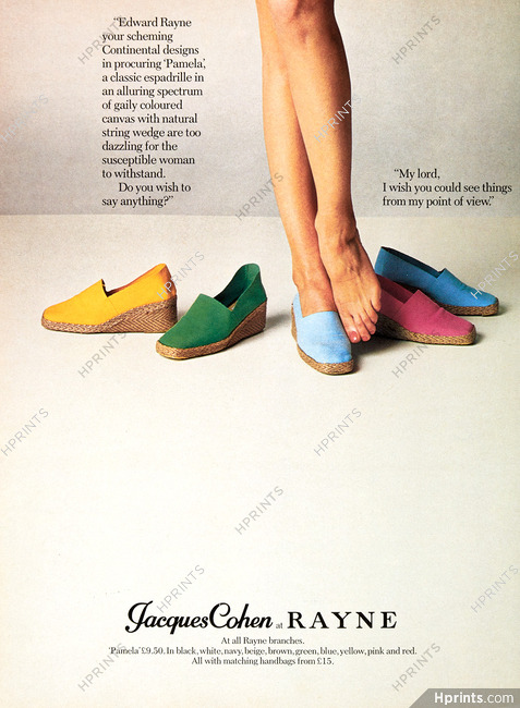 Rayne (Shoes) 1976 Jacques Cohen