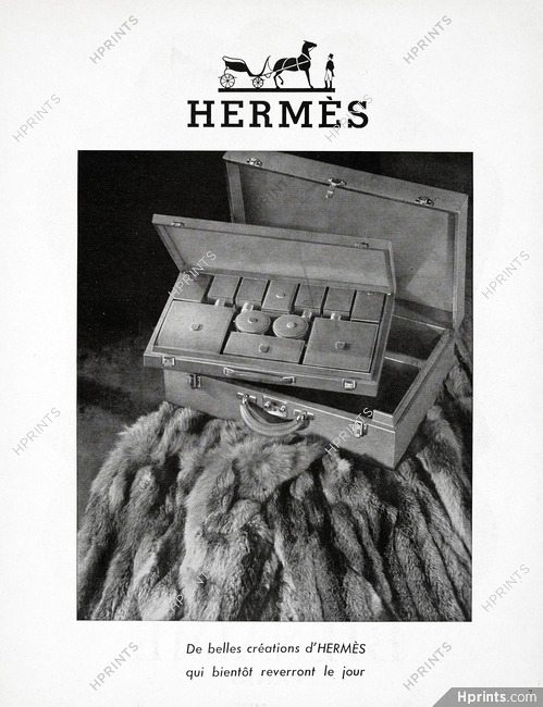 Hermès (Luggage) 1945 Blanket, Toiletry Bag
