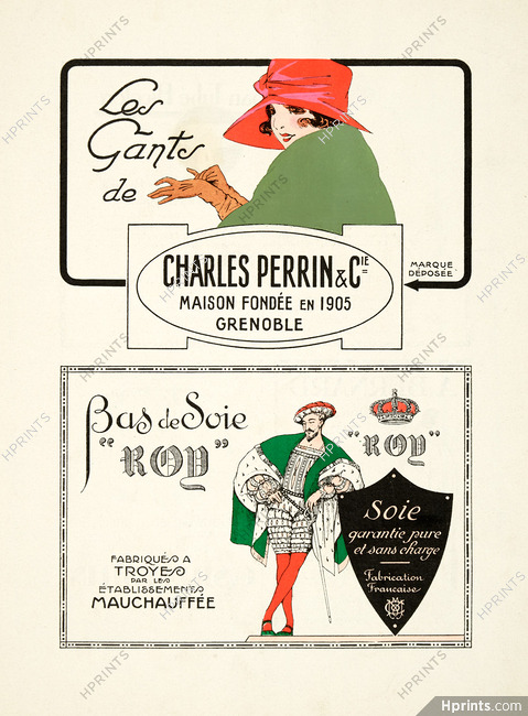 Charles Perrin & Cie (Gloves) 1923 René Vincent