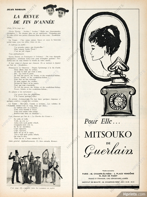 Guerlain (Perfumes) 1959 Mitsouko, Cabaradjian