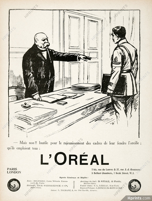 L'Oréal (Hair Care) 1918 Military
