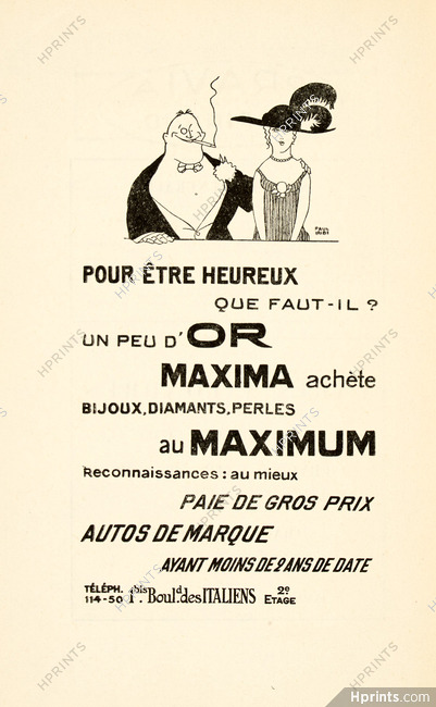Maxima (Jewels) 1914 Paul Iribe