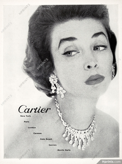 Cartier 1954 Necklace, Earrings