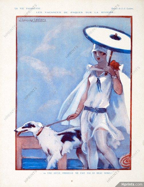 Jacques Leclerc 1928 Les Vacances de Pâques sur la Riviéra, Greyhound, Stockings