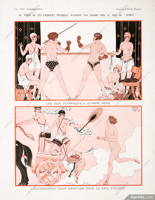 Kuhn-Régnier 1928 Olympic Games, Classical Antiquity