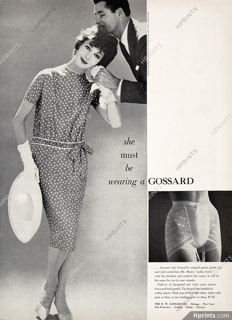 Gossard 1930 Corselette Girdle, Garters, Stockings, Photo