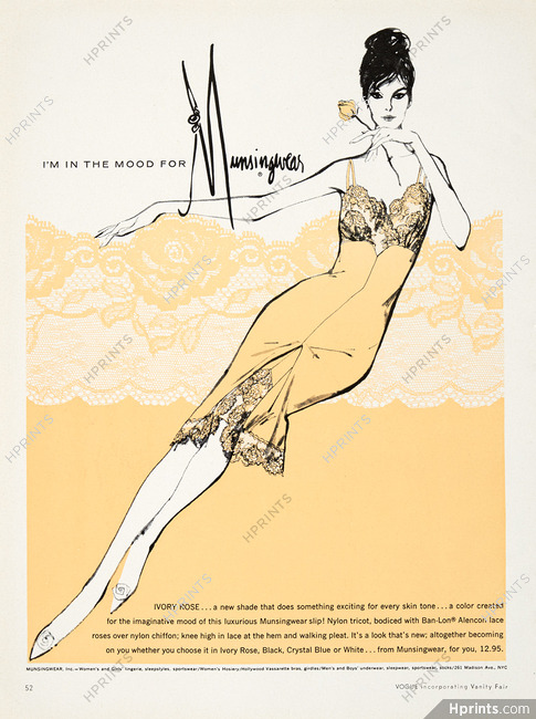 Munsingwear (Lingerie) 1959 Nightdress