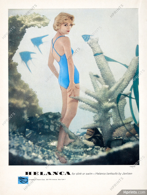 Helanca (Swimwear) 1958 Photo Clifford Coffin