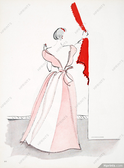 Louiseboulanger 1934 Backless Dress