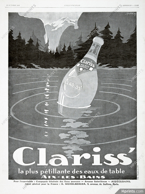 Clariss' (Water) 1928 Farcy, Aix-les-Bains