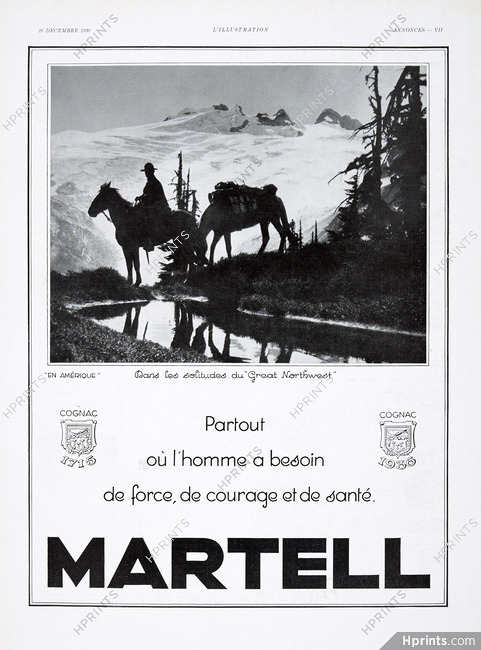 Martell 1936 En amérique, Great Northwest