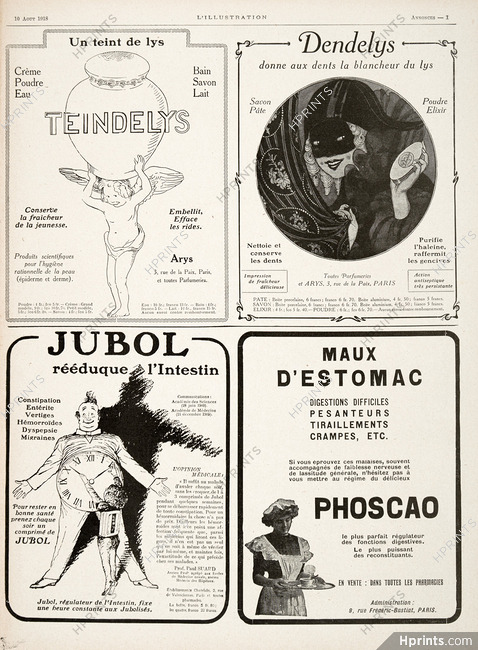 Arys (Cosmetics & Perfumes) 1918 Dendelys, Gerda Wegener