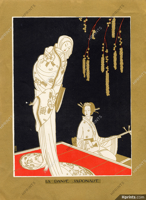 Eduardo Garcia Benito 1923 Les Danses Exotiques, La Danse Japonaise