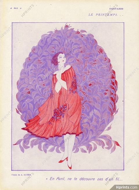 Aubry 1916 Le Printemps