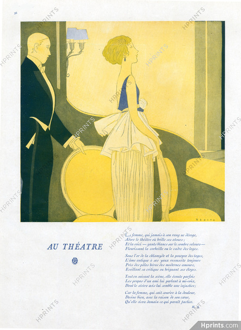 Eduardo Garcia Benito 1919 Au Théâtre