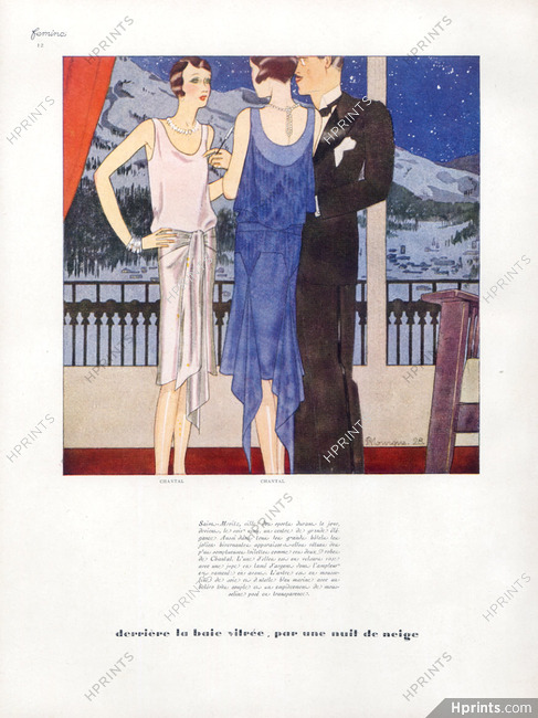 Chantal 1928 Saint-Moritz, Pierre Mourgue