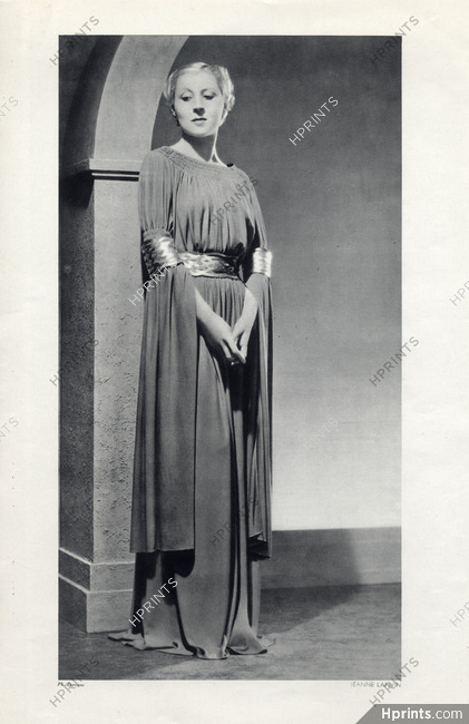 Jeanne Lanvin 1935 Photo Dorvyne