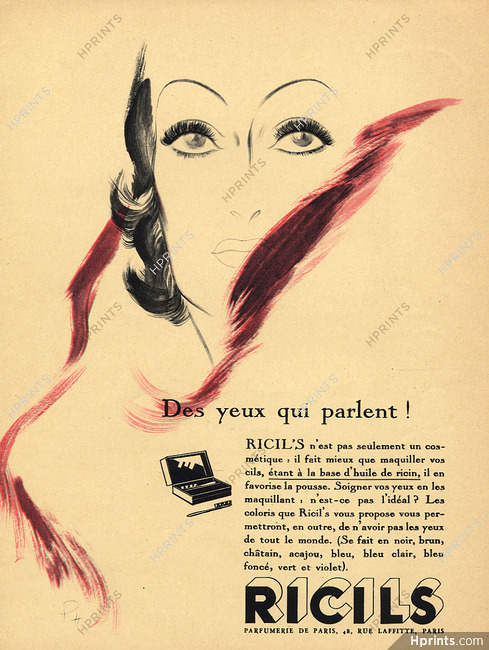 Ricil's (Cosmetics) 1937 Pierre Hérault