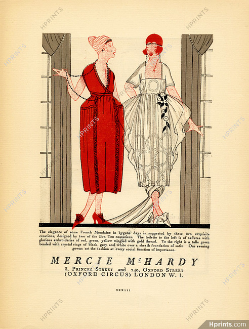 Mercie Mc Hardy 1920 Gazette du Bon Ton