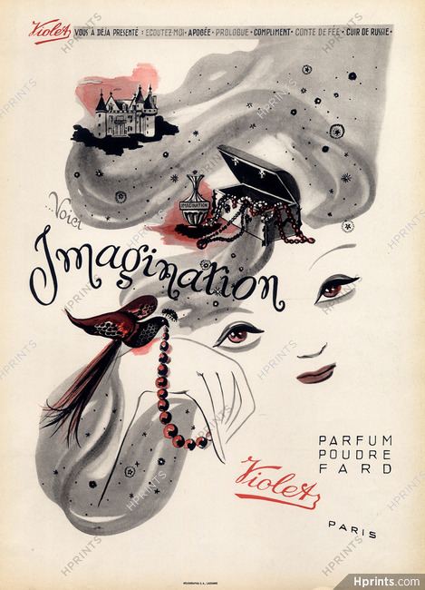 Violet (Perfumes) 1945 Imagination (L)