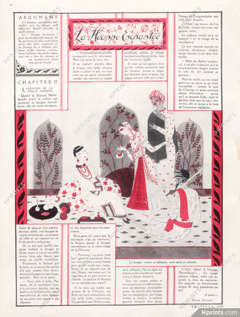 Bourjois 1925 La Houppe Enchantée, L'aventure de la Vieille Chinoise